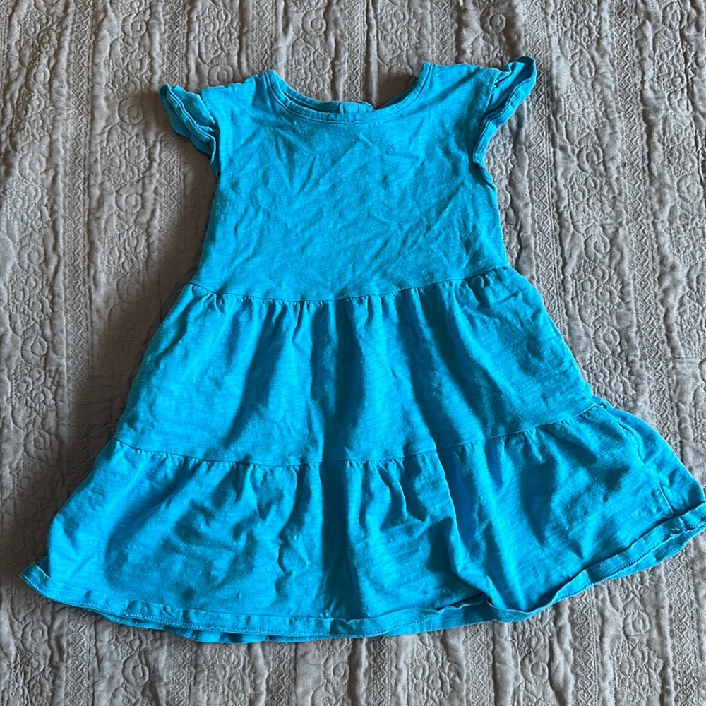 Cat & Jack Tiered Short-Sleeve Dress